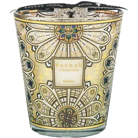 BAOBAB Duftkerze Rosace 16 cm goldfarben