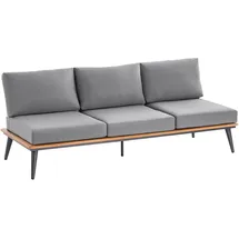 Niehoff Serra Loungesofa schwarz