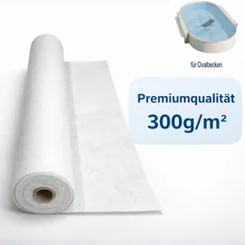 POOL Total Bodenschutzvlies Spezial Weiß 3,50 x 5,40 m
