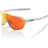 100% S2 Hiper Mirror Lens Sportbrille soft Tact white hiper red-red