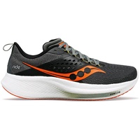 Saucony Herren Laufschuhe Ride 17 SHADOW/PEPPER, 44 1⁄2