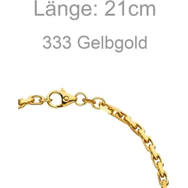 Jobo Ankerarmband Gelbgold 333 21 cm