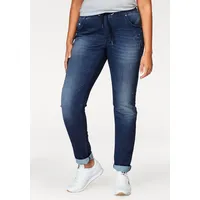 KangaROOS Jogg Pants, entspannte Passform, weite Beinform, blau