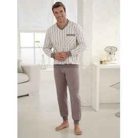 Witt Weiden Schlafanzug in natur-braun | Gr.: 56/58