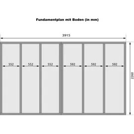 Karibu Hytti 6 inkl. 9 kW Bio-Kombiofen + int. Steuerung