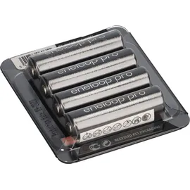 Panasonic Eneloop Pro AA 2500 mAh 4 St. mit Aufbewahrungsbox