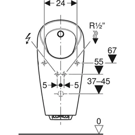 Geberit Selva Urinal 116082001