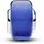 Pandora Moments Blaues Murano-Glas Silber 793105C00