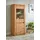 Home Affaire Vitrine HOME AFFAIRE "Burani", braun (eiche teilmassiv), B:60cm H:145cm T:35cm, Holz teilmassiv, Schränke, Vitrine, grifflose Optik