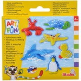Simba Toys Art - Fun Schwimmknete Meerestiere, 106324571