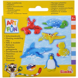 Simba Toys Art - Fun Schwimmknete Meerestiere, 106324571