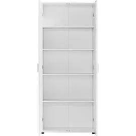 home collective Mehrzweckschrank 75 x 35 x 184 cm Weiß
