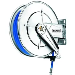 ELMAG INDUSTRIE Schlauchaufroller Edelstahl 543 für Druckluft und Wasser - 43550