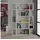 Decortie Bücherregal Mito, Standregal Bücherregal Holz Wohnzimmer, 108,5 x 25,5 x 161 cm weiß