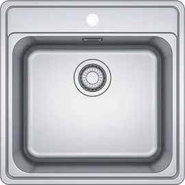 Franke BELL, BCX 610-51 Drehexcenterventil, Edelstahl - Silber