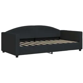 vidaXL Tagesbett 90 x 190 cm Schwarz