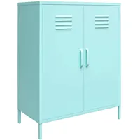 dorel home furnishings Schrank 2 Türen Metall Mint