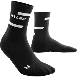 CEP The Run Kompressionssocken Mid Cut Schwarz 45-48