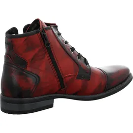 Krisbut Schnürstiefeletten für Herren, rot, Größe 41 EU