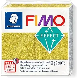 STAEDTLER FIMO 8010-112, Modellierton, Gold, Erwachsener, 1 Stück(e), Beutel, Ju