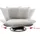 Livetastic Relaxsessel Cremona Textil 100 x 78 x 96 cm Taupe mit Kissen
