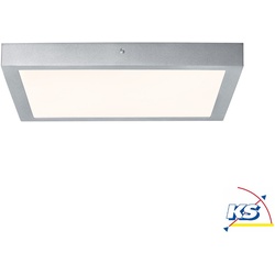 Paulmann LED Wand-/Deckenleuchte LUNAR, 40 x 40cm, 230V, 22W 3000K 1700lm, Chrom matt PAUL-70651