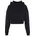 Cropped Heavy Kapuzenpullover Black 3XL