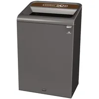 Rubbermaid Recyclingstation 2154780 125l Behältereinheit Bioabfall br