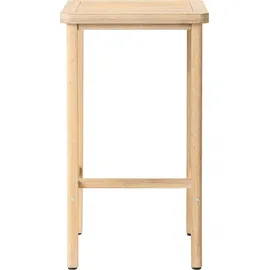 Dehner Bartisch Mauritius 60 x 60 x 105 cm Natur