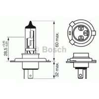 Bosch Glühlampe, Fernscheinwerfer 1 987 302 048
