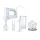 Braun MultiMix 3 HM 3135 WH Handmixer