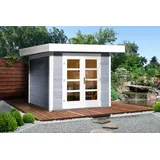 Weka Designhaus 126 Plus 3 x 2,5 m Grau