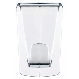 Tesa Powerstrips 2 Deko Haken Transparent mit 4 x Powerstrips Large