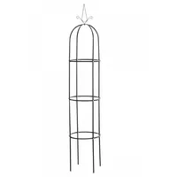 CLP Rosensäule Romantika 190 x 38 cm Schwarz