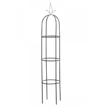 CLP Rosensäule Romantika 190 x 38 cm Schwarz