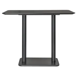 coco maison Bartisch 120 x 75 cm Schwarz