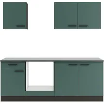 OPTIFIT Küchenzeile Palma 210 cm grün