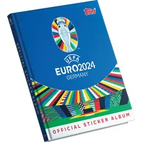 Topps UEFA Fußball-Europameisterschaft 2024 Sticker Album Hardcover