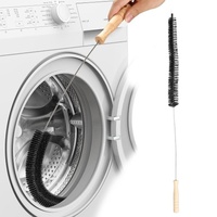 ZKSXOA Heizkörperbürste, Waschmaschinen-Reinigungsbürste, Rohrreiniger, Kanalreiniger- Ideal für die Reinigung von Flachheizkörpern, 72cm