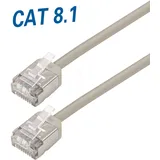 Maxtrack TI54-0,5L RJ45 Patchkabel CAT 8.1 U/FTP 0.5 m, grau
