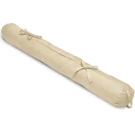 Beautissu Zugluftstopper 100 x 10 cm Creme