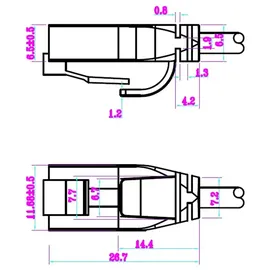 goobay CAT 6 Slim-Patchkabel, U/UTP, Grau