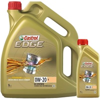 Motorenöl EDGE 0W20 V [6 L] von Castrol (SET15B78B6L) Öl Schmierung Motorenöl