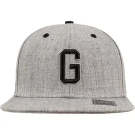 MSTRDS Letter Snapback grau HTGREY/L
