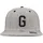 MSTRDS Letter Snapback grau HTGREY/L