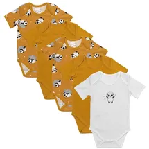 Schlummersack Body 5er Pack kurzarm 5er-Pack in Gold | 92