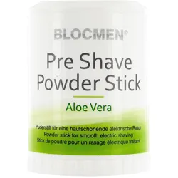 Blocmen Aloe Vera Pre Shave Powder Stick New 60 G