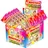 lollis ZED Monster Wunderball Fruity am Stiel mit Kaugummi Kern 60g 16er Pack
