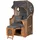 Mr. Deko Ammersee Teak Braun inkl. Liftersystem