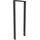 Schake Ahnlehnbügel ohne Querholm, 1.200 mm x 450 mm Eisengrau